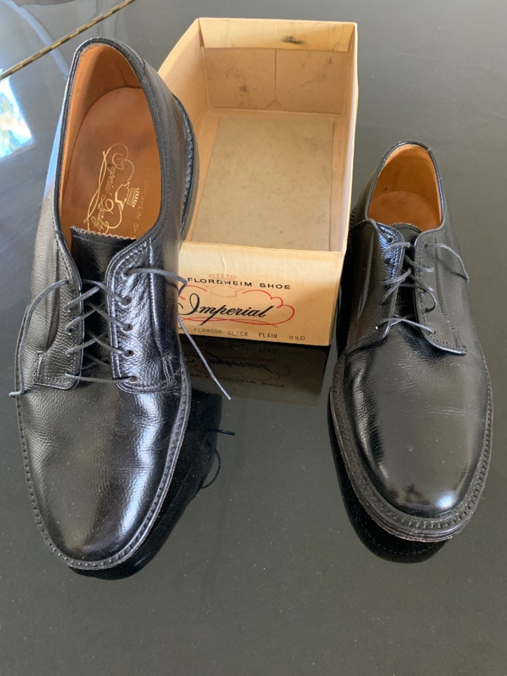 Florsheim Imperial V Cleat Five Nail Shoes